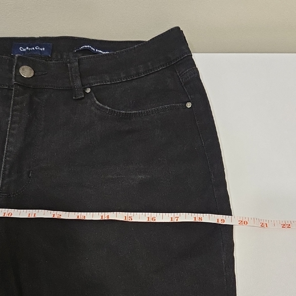 Charter Club Black Denim Pants - Picture 10 of 12